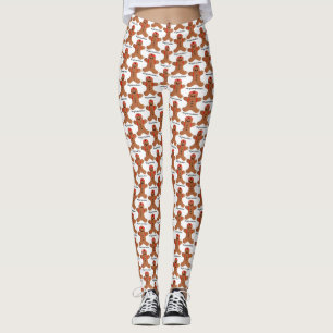 Ninjabreadman biscuit (cookie) leggings