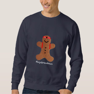 Ninjabreadman biscuit (cookie) sweatshirt