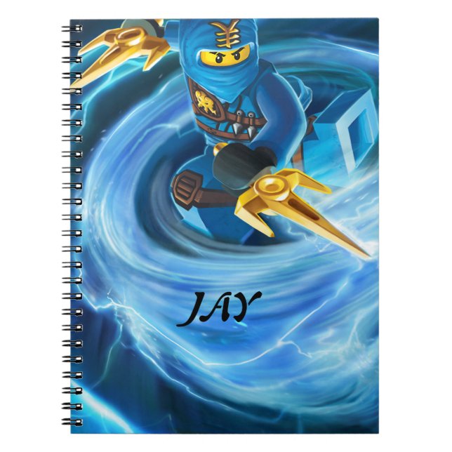 Ninjago Jay Notebook (Front)