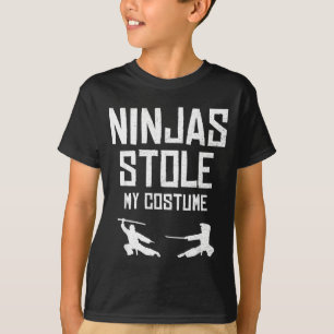 Ninjas Stole My Costume Shirt Funny Halloween