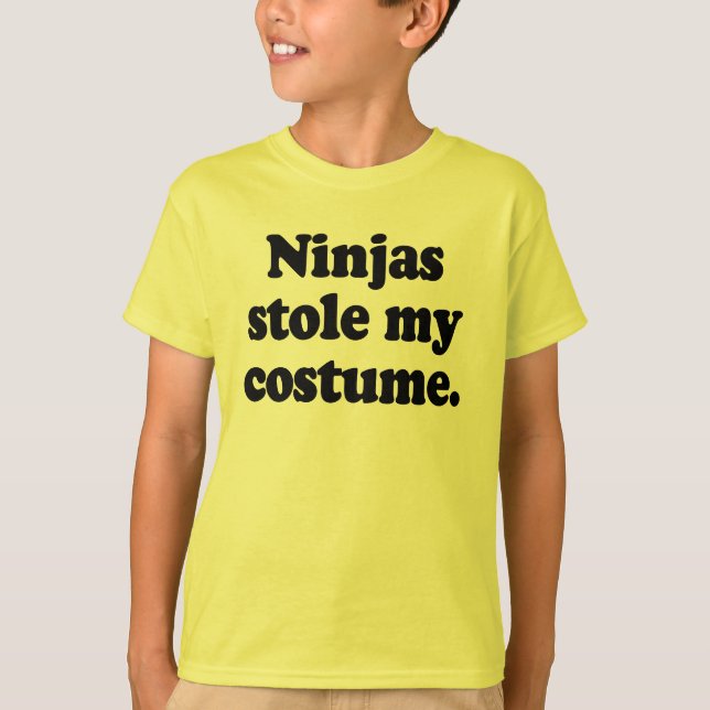 Ninjas stole my costume T-Shirt (Front)