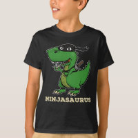 Ninjasaurus - Funny Ninja Dinosaur T Rex For Boys 