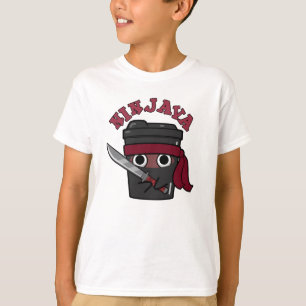 Ninjava Funny Ninja Java Coffee Pun  T-Shirt