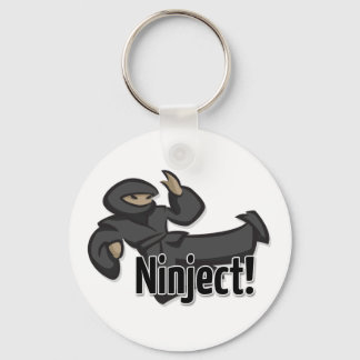 Ninject Flying Kick Keychain