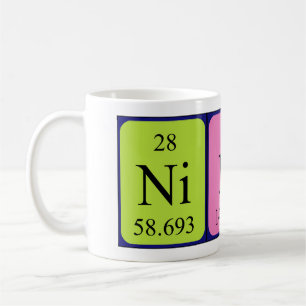 Nino periodic table name mug