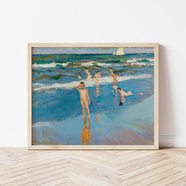 Niños en el Mar | Joaquín Sorolla Poster (Creator Uploaded)
