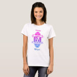 Ninth 9th wedding anniversary traditional pottery T-Shirt<br><div class="desc">A design for people celebrating their 9TH, NINTH, wedding anniversary. The design has the text 9 YEAR, anniversary and the word POTTRY, which is the traditional gift for this anniversary. You can customise the husband and wife names. If you would like any help personalising this design please feel free to...</div>