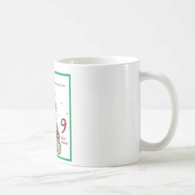 Ninth Day of Christmas Coffee Mug (Right)
