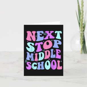 Ninth Grade Vibes Teacher 9th Grade Kid School Squ Card