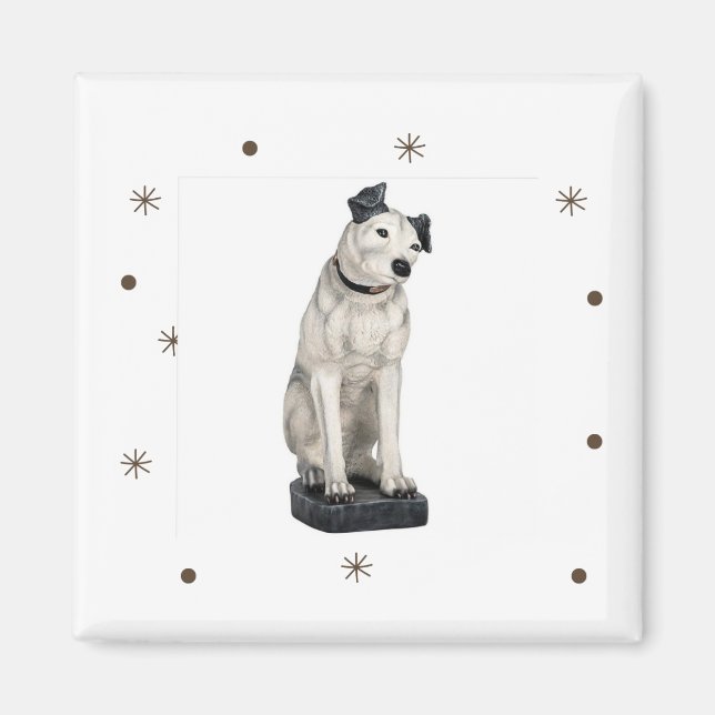 Nipper, The RCA Dog Starry Magnet (Front)