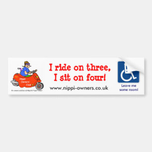 Nippi Owners' Club Trike Sticker
