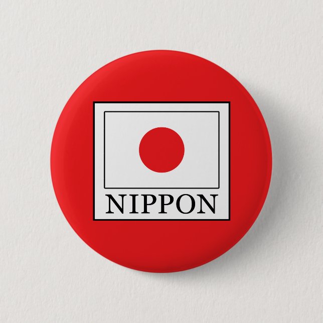 Nippon 6 Cm Round Badge (Front)
