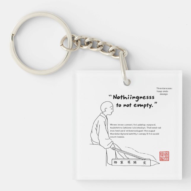 Nippon Sensitivity01 Key Ring (Front)