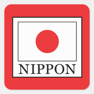 Nippon Square Sticker