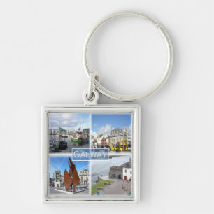 NIR004 GALWAY, Ireland, Key Ring