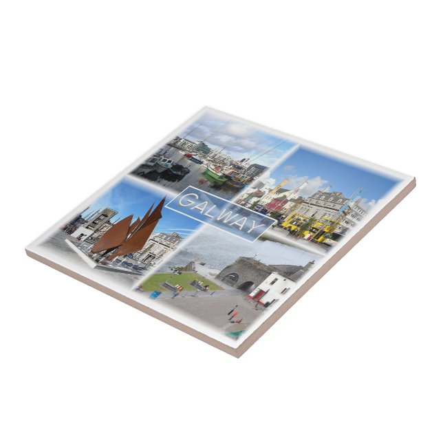 NIR004 GALWAY, Ireland, Tile (Side)