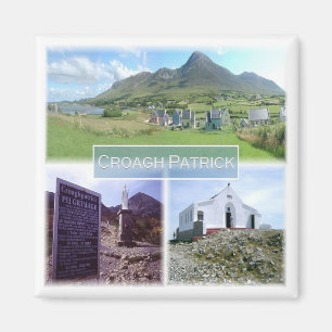 NIR009 CROAGH PATRICK, Northern Ireland, Fridge Magnet