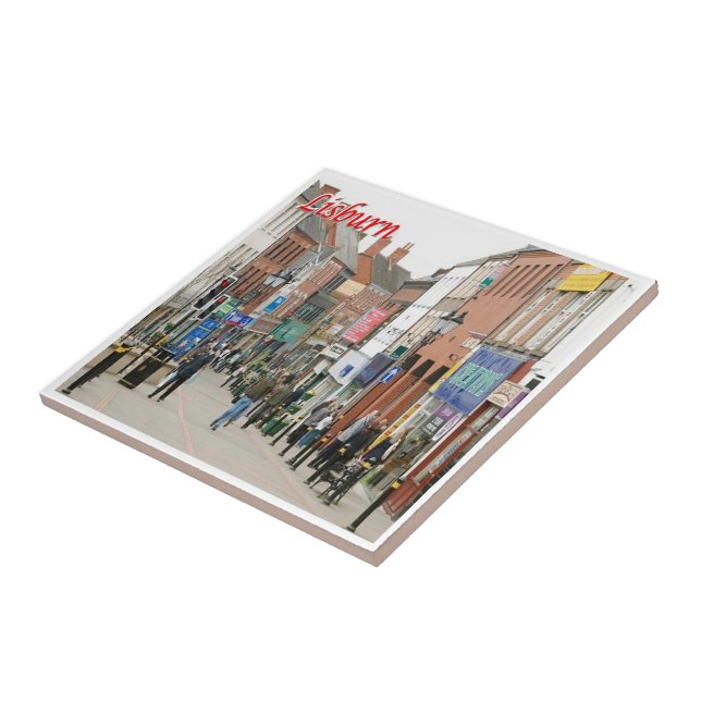 NIR014 LISBURN, Northern Ireland, Tile (Side)