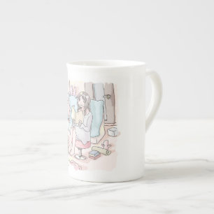 Nirakujiku Bone China Mug