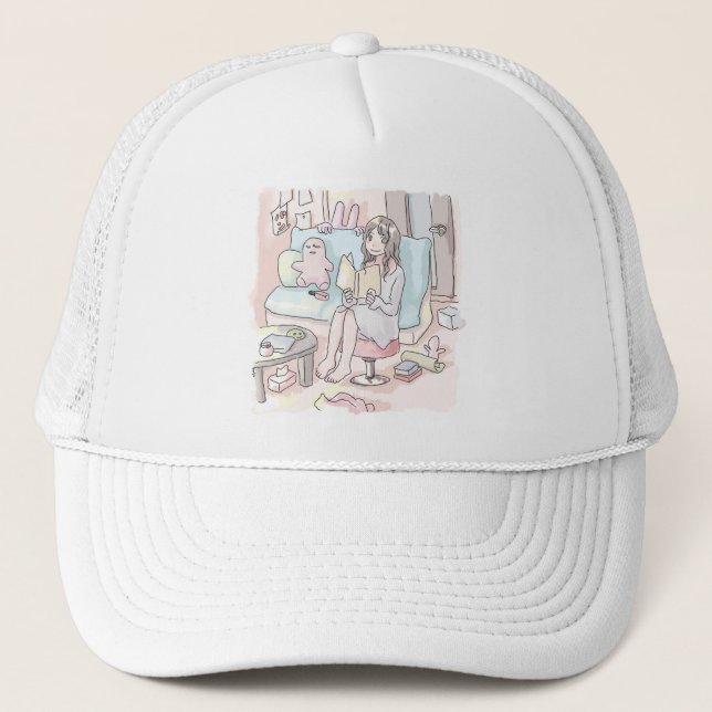 Nirakujiku Trucker Hat (Front)
