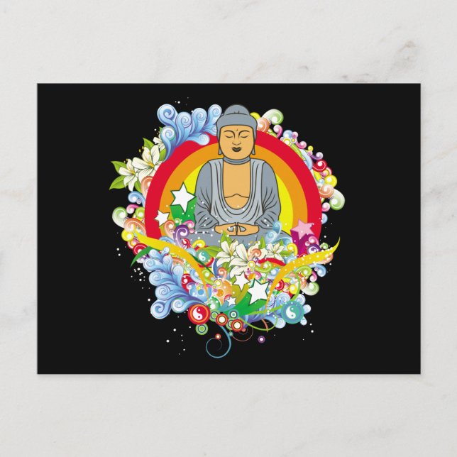 Nirvana Buddha Postcard (Front)