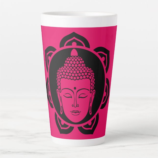 Nirvana Buddhist Latte Mug (Front)