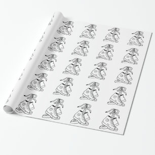 NIRVANA CONVERSE, CONVERSE, SNEAKERS, CUTE DESIGN WRAPPING PAPER