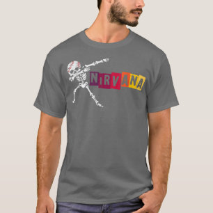 nirvana dabbing skeleton  T-Shirt