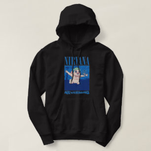 Nirvana Nevermind Anime Parody Design – Retro Grun Hoodie