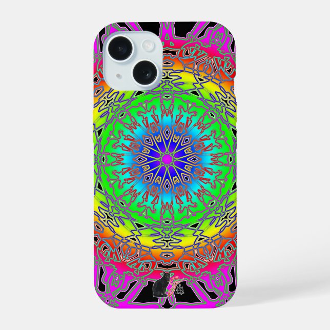 Nirvana Spectra Glyph iPhone 15 Case (Back)