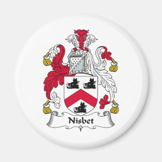 Nisbet Family Crest Magnet