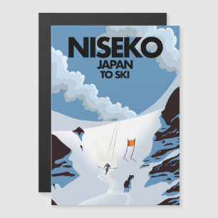 Niseko Japan ski print