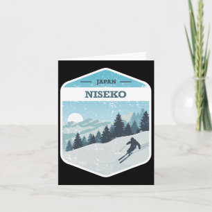 Niseko Ski Resort Japan Hokkaido Island Snowboardi Card