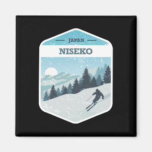 Niseko Ski Resort Japan Hokkaido Island Snowboardi Magnet