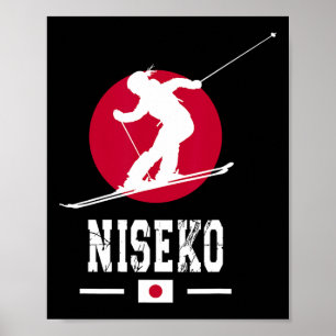 Niseko Ski Resort Japan Hokkaido Japanese Skiing  Poster