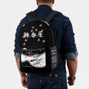 Nishin Banya Shiotani Otaru HERRING) Thank you to Printed Backpack
