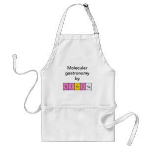 Nisrine periodic table name apron