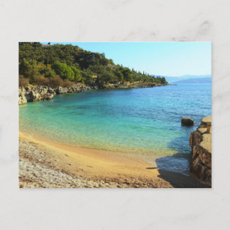Nissaki beach postcard