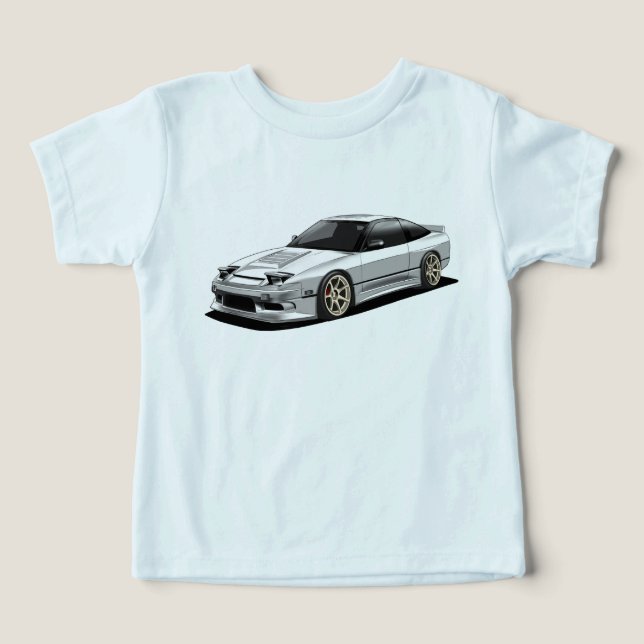 nissan 240sx hand drawn artwork  (Design Front)