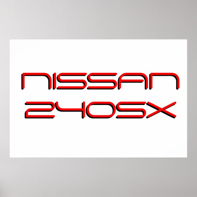 Nissan 240SX Poster (Front)