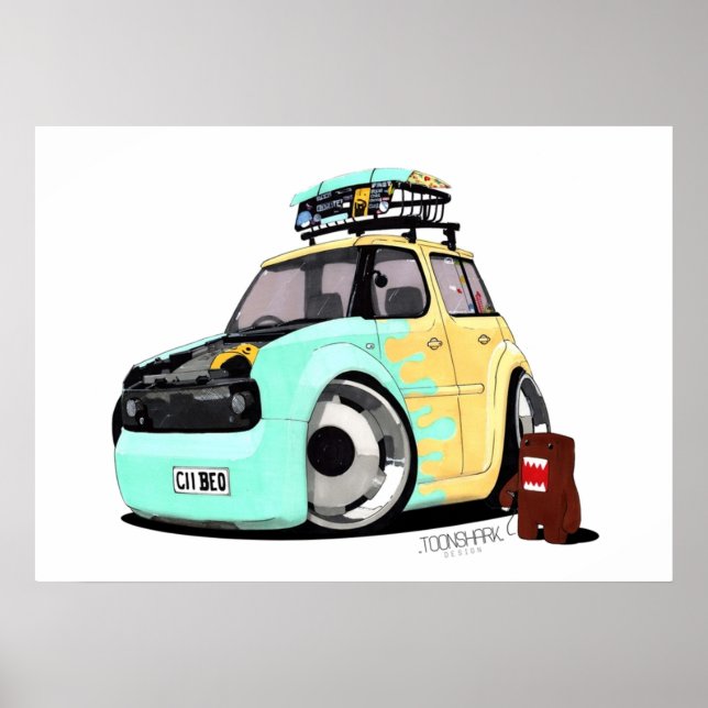 Nissan Cube vs domo Poster (Front)