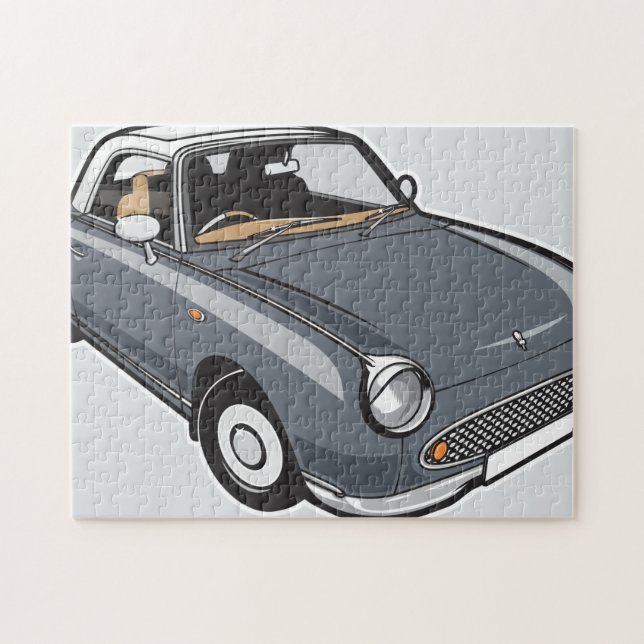 Nissan Figaro Lapiz Grey Jigsaw Puzzle (Horizontal)