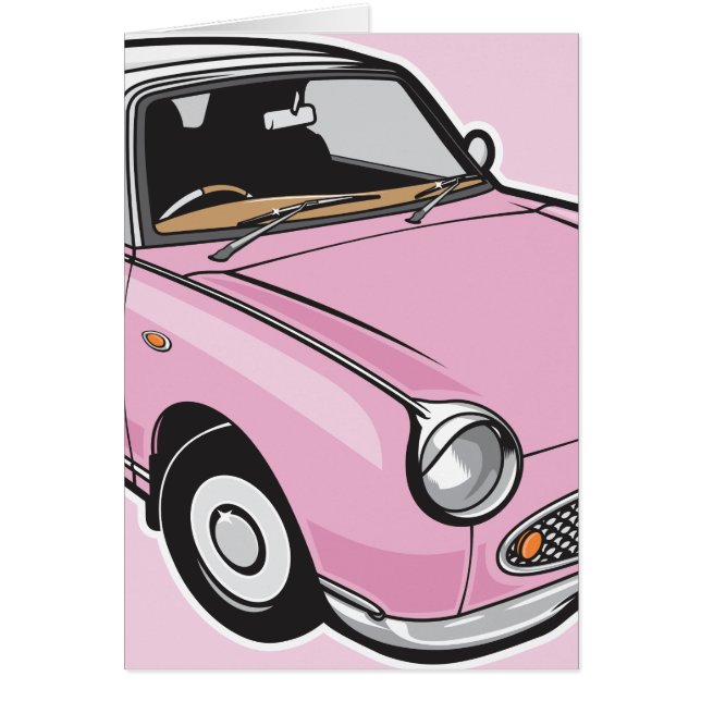 Nissan Figaro Pink (Front)