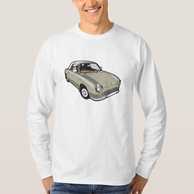 Nissan Figaro Topaz Mist T-Shirt (Front)