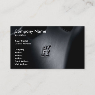 nissan-gt-r-specv-17, Company Name, Description... Business Card