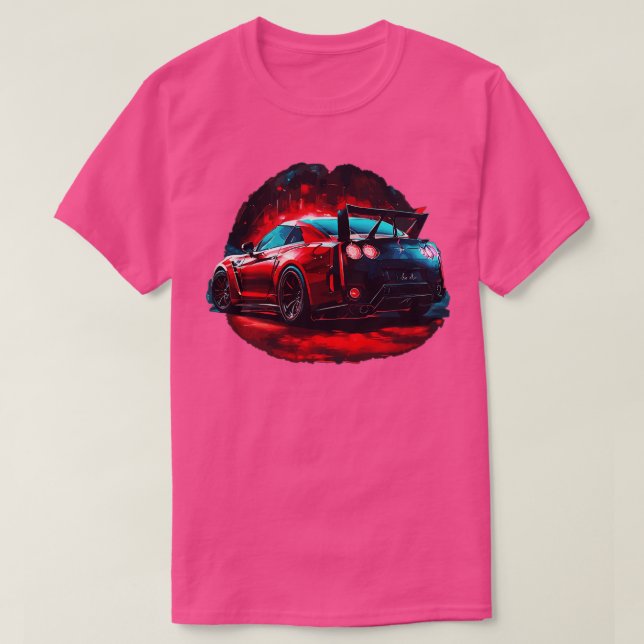 Nissan GTR 4 T-Shirt (Design Front)