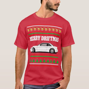 Nissan Silvia S13 Merry Driftmas T-Shirt