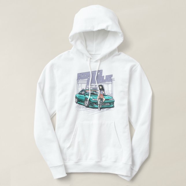 Nissan Silvia S14 Kouki Style Hoodie (Design Front)
