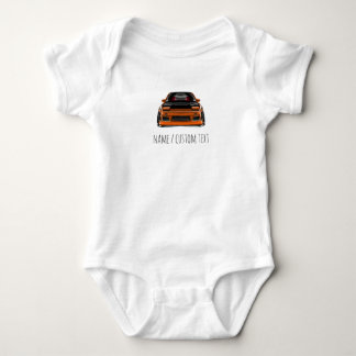 Nissan Silvia S-Chassis 240sx drift spec lowered Baby Bodysuit