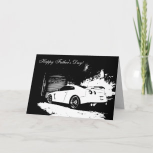 Nissan Skyline GT-R Father's Day Card